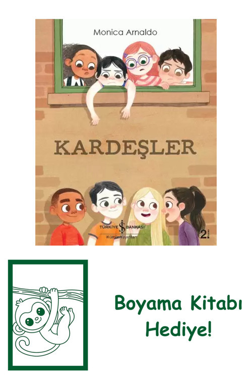 İş Bankası Kültür Yayınları Kardeşler + Yapışkanlı Not Kağıdı