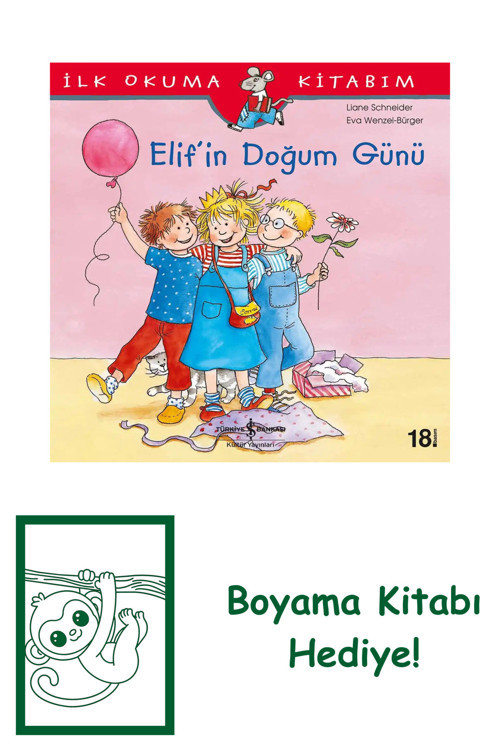 İş Bankası Kültür Yayınları Elif’İn Doğum Günü + Yapışkanlı Not Kağıdı