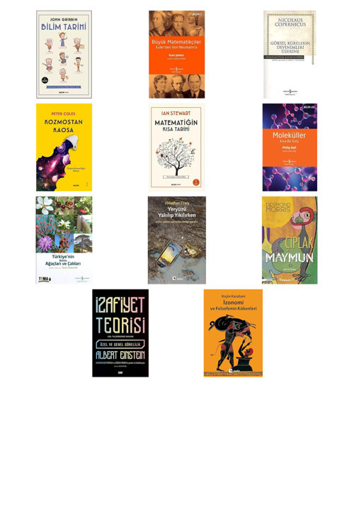 Alfa Yayıncılık Bilim Tarihi: Rönesanstan Günümüze Modern Bilimin Tarihi... +10 Bilim Kitabı