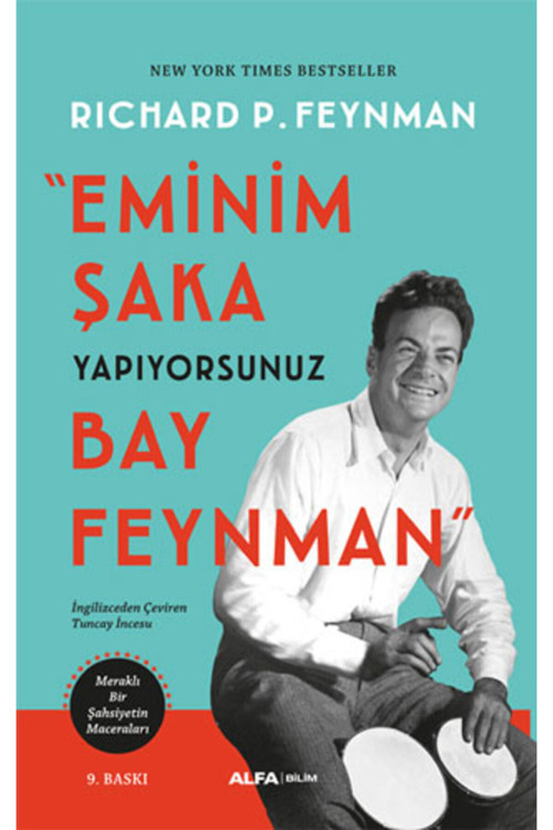 Alfa Yayıncılık Eminim Şaka Yapıyorsunuz Bay Feynman + Yapışkanlı Not Kağıdı