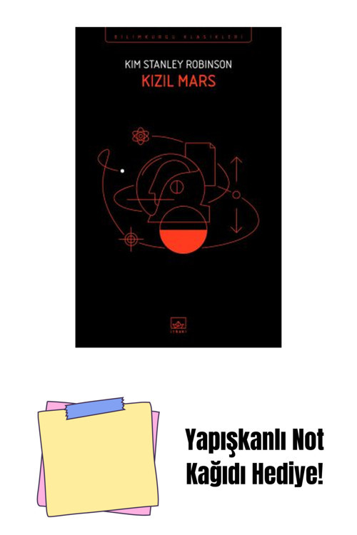 İthaki Yayınları Kızıl Mars + Yapışkanlı Not Kağıdı