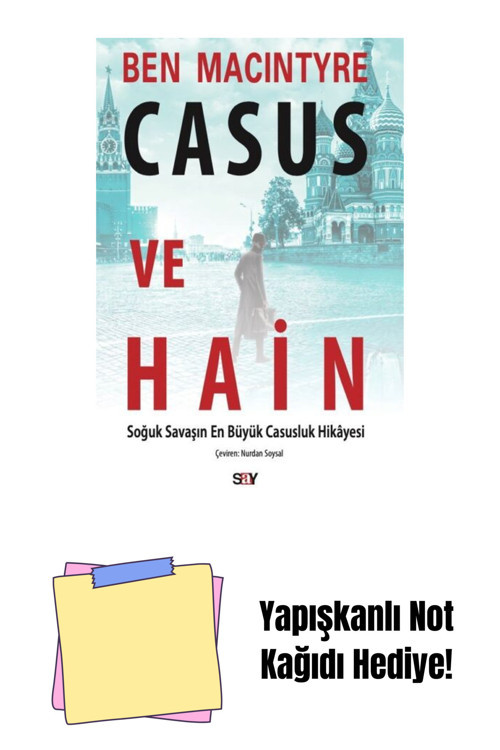 Say Yayınları Casus Ve Hain + Yapışkanlı Not Kağıdı