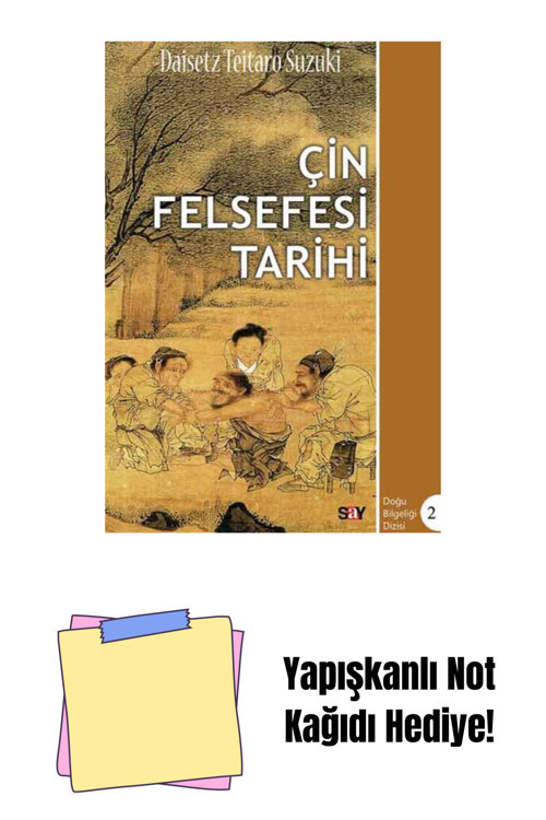 Say Yayınları Çin Felsefesi Tarihi + Yapışkanlı Not Kağıdı