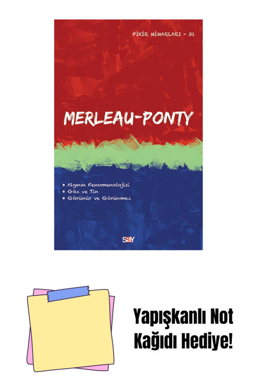 Say Yayınları Merleau – Ponty + Yapışkanlı Not Kağıdı