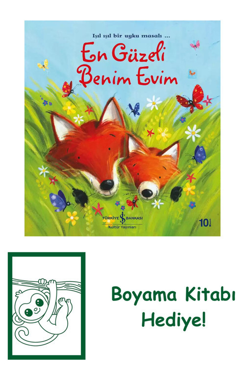 İş Bankası Kültür Yayınları En Güzeli Benim Evim + Yapışkanlı Not Kağıdı