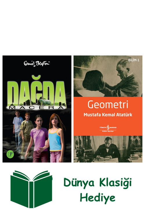 İş Bankası Kültür Yayınları Dağda Macera 5. Kitap + Geometri + Dünya Klasiği Hediye