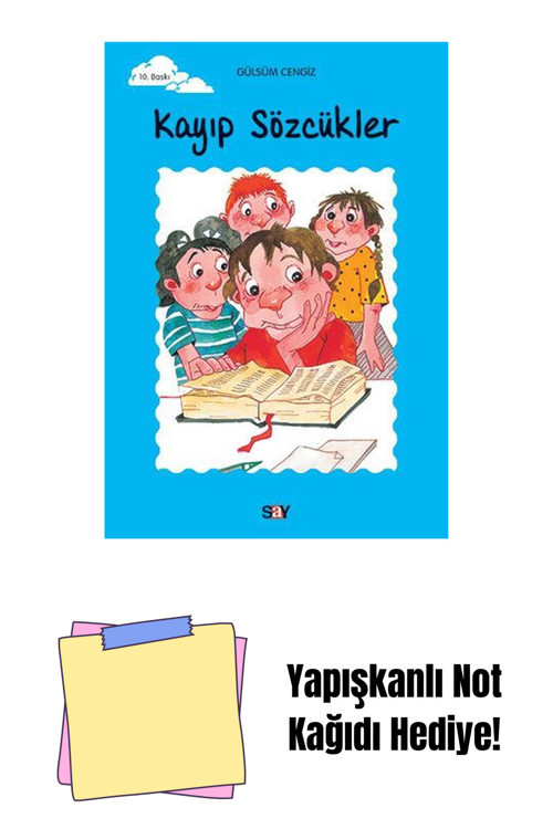 Say Yayınları Kayıp Sözcükler + Yapışkanlı Not Kağıdı