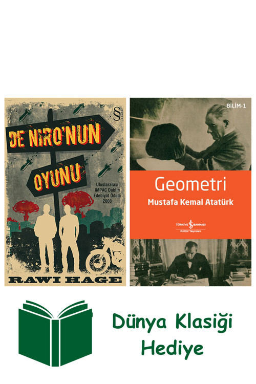 İş Bankası Kültür Yayınları De Niro'Nun Oyunu + Geometri + Dünya Klasiği Hediye