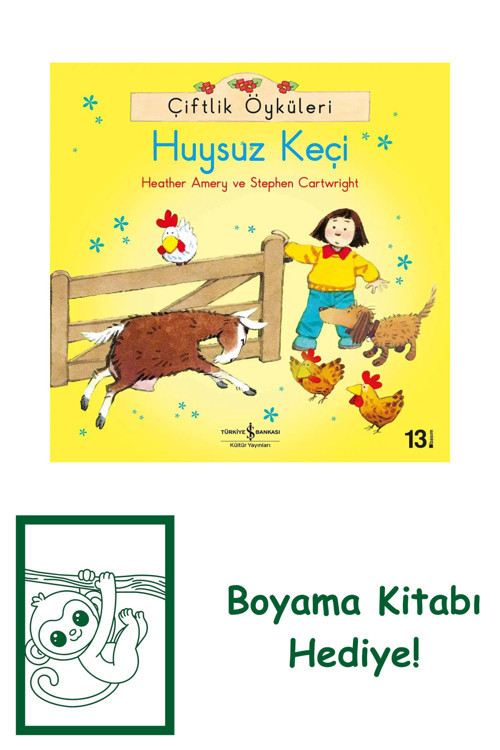 İş Bankası Kültür Yayınları Çiftlik Öyküleri – Huysuz Keçi + Yapışkanlı Not Kağıdı