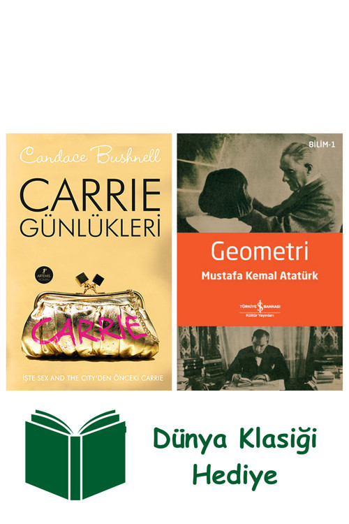 İş Bankası Kültür Yayınları Carrie Günlükleri (Ciltli) + Geometri + Dünya Klasiği Hediye