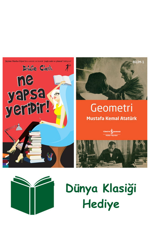 İş Bankası Kültür Yayınları Ne Yapsa Yeridir + Geometri + Dünya Klasiği Hediye