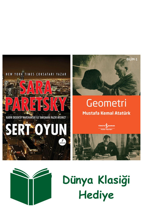 İş Bankası Kültür Yayınları Sert Oyun + Geometri + Dünya Klasiği Hediye