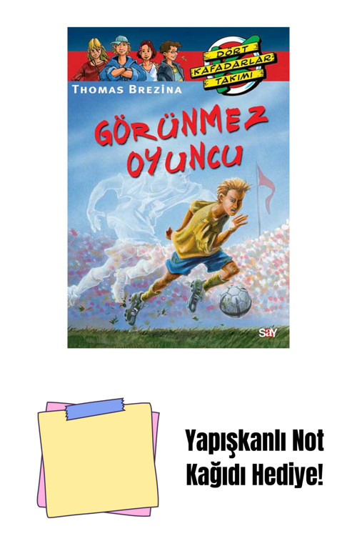 Say Yayınları Görünmez Oyuncu + Yapışkanlı Not Kağıdı