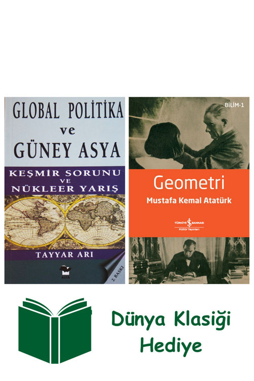 İş Bankası Kültür Yayınları Global Politika Ve Güney Asya + Geometri + Dünya Klasiği Hediye