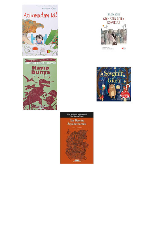 İş Bankası Kültür Yayınları Acıkmadım Ki!: Waterstone Resimli Kitap Ödülü... +4 Masal Kitabı