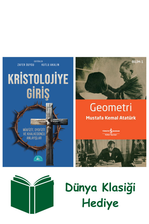 İş Bankası Kültür Yayınları Kristolojiye Giriş + Geometri + Dünya Klasiği Hediye