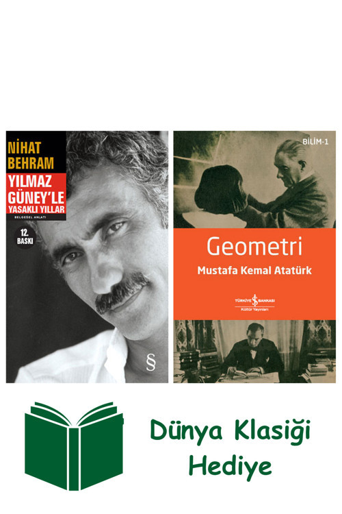 İş Bankası Kültür Yayınları Yılmaz Güney'Le Yasaklı Yıllar + Geometri + Dünya Klasiği Hediye