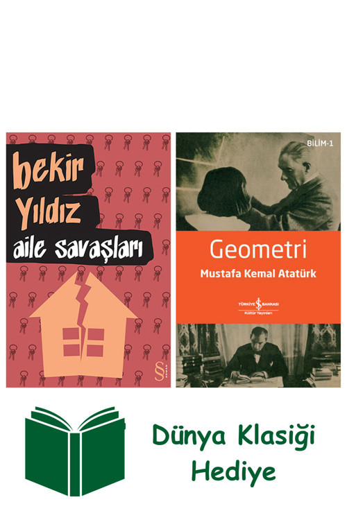 İş Bankası Kültür Yayınları Aile Savaşları + Geometri + Dünya Klasiği Hediye
