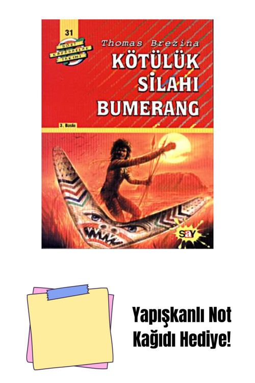 Say Yayınları Kötülük Silahı Bumerang + Yapışkanlı Not Kağıdı