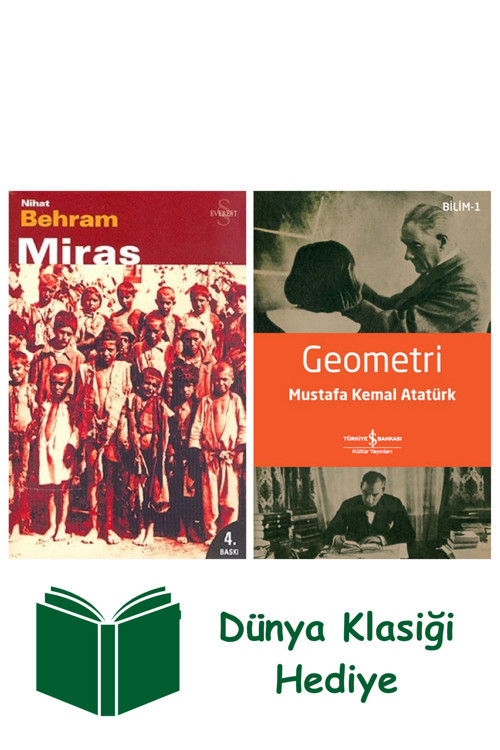 İş Bankası Kültür Yayınları Miras + Geometri + Dünya Klasiği Hediye