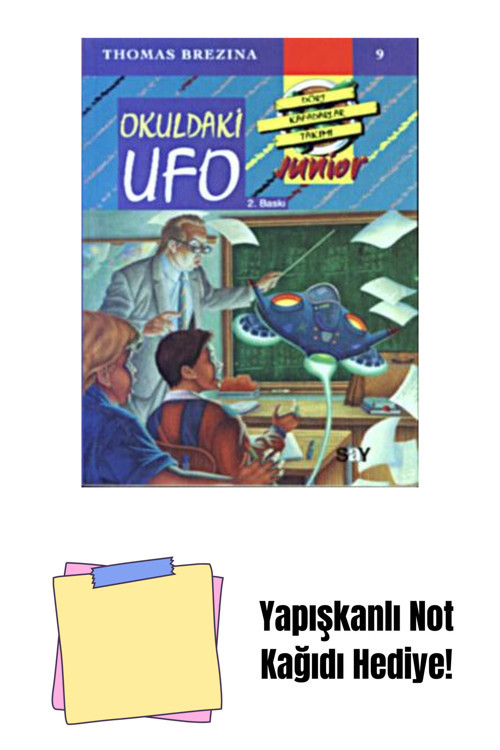 Say Yayınları Okuldaki Ufo + Yapışkanlı Not Kağıdı