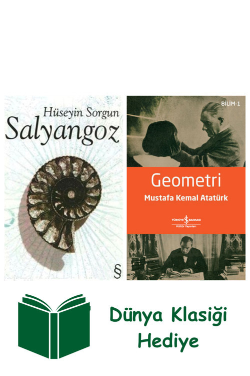 İş Bankası Kültür Yayınları Salyangoz + Geometri + Dünya Klasiği Hediye