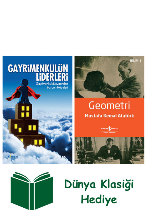 İş Bankası Kültür Yayınları Gayrimenkulün Liderleri + Geometri + Dünya Klasiği Hediye