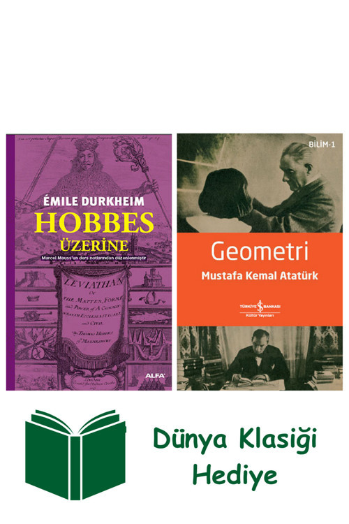 İş Bankası Kültür Yayınları Hobbes Üzerine + Geometri + Dünya Klasiği Hediye