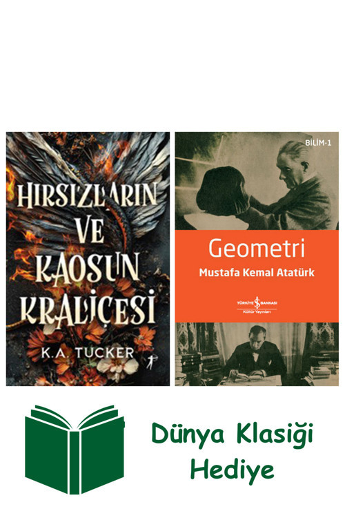 İş Bankası Kültür Yayınları Hırsızların Ve Kaosun Kraliçesi + Geometri + Dünya Klasiği Hediye