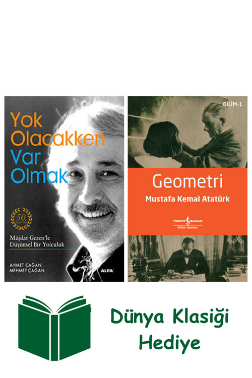 İş Bankası Kültür Yayınları Yok Olacakken Var Olmak + Geometri + Dünya Klasiği Hediye