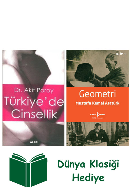 İş Bankası Kültür Yayınları Türkiye’De Cinsellik + Geometri + Dünya Klasiği Hediye
