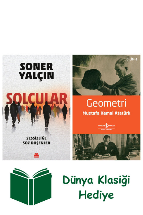 İş Bankası Kültür Yayınları Solcular + Geometri + Dünya Klasiği Hediye