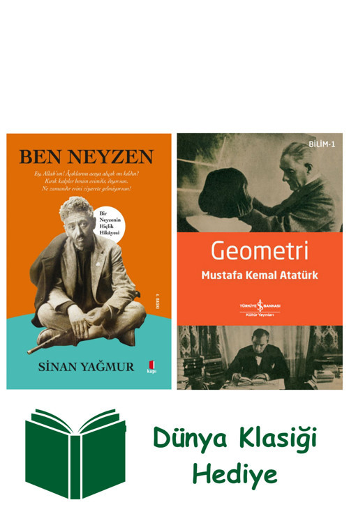 İş Bankası Kültür Yayınları Ben Neyzen + Geometri + Dünya Klasiği Hediye