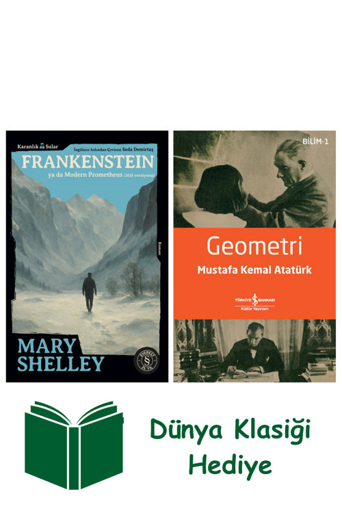 İş Bankası Kültür Yayınları Frankenstein + Geometri + Dünya Klasiği Hediye