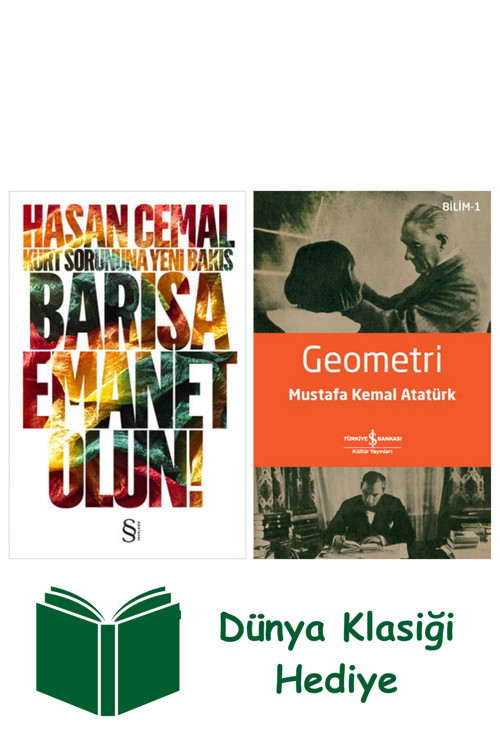 İş Bankası Kültür Yayınları Barışa Emanet Olun + Geometri + Dünya Klasiği Hediye