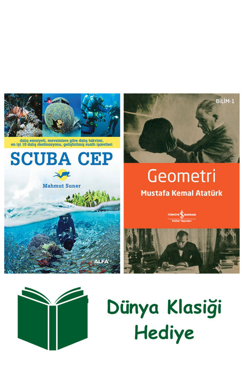 İş Bankası Kültür Yayınları Scuba (Cep Boy) + Geometri + Dünya Klasiği Hediye