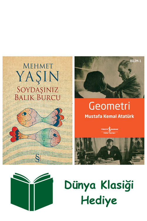 İş Bankası Kültür Yayınları Soydaşınız Balık Burcu + Geometri + Dünya Klasiği Hediye