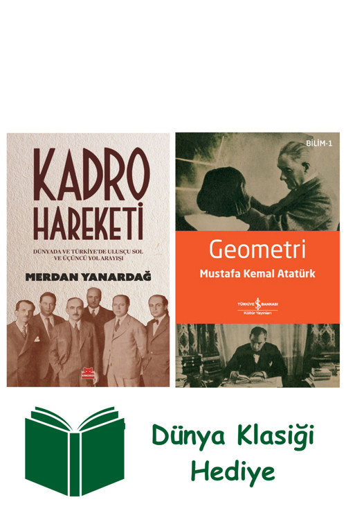 İş Bankası Kültür Yayınları Kadro Hareketi + Geometri + Dünya Klasiği Hediye