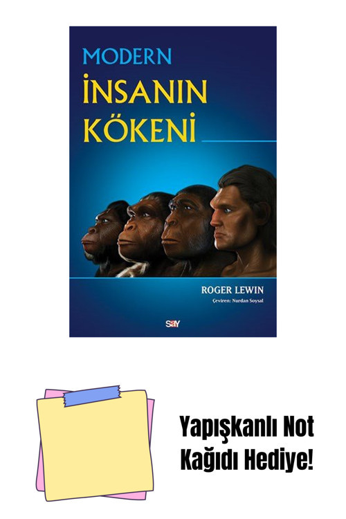 Say Yayınları Modern İnsanın Kökeni + Yapışkanlı Not Kağıdı