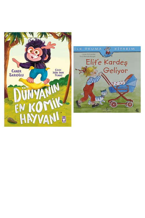 İş Bankası Kültür Yayınları Dünyanın En Komik Hayvanı... +1 Masal Kitabı