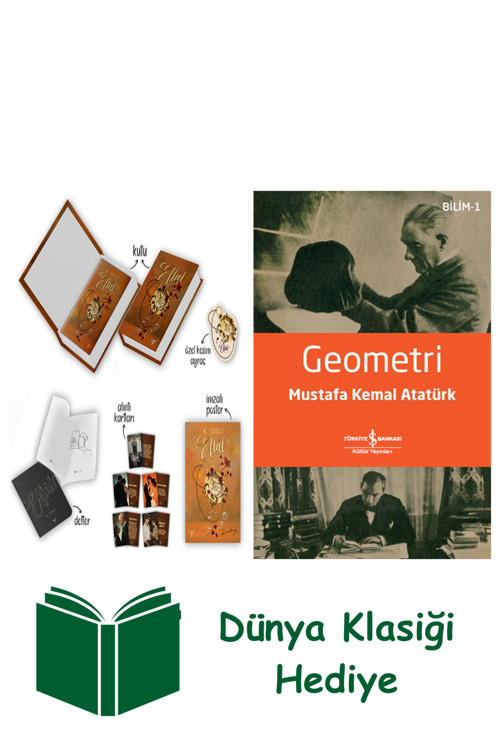 İş Bankası Kültür Yayınları Eflâl 4 (Ciltli - Kutulu Set) + Geometri + Dünya Klasiği Hediye