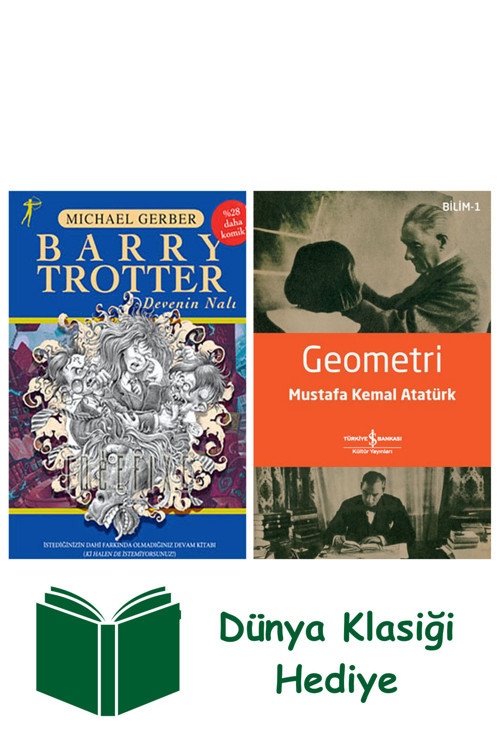 İş Bankası Kültür Yayınları Barry Trotter + Geometri + Dünya Klasiği Hediye