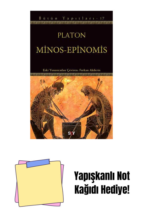 Say Yayınları Minos-Epinomis + Yapışkanlı Not Kağıdı