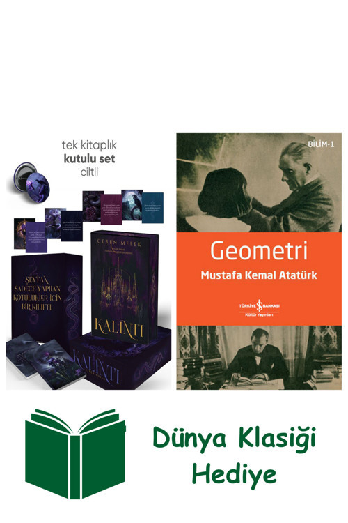 İş Bankası Kültür Yayınları Kalıntı (Ciltli Kutulu Set) + Geometri + Dünya Klasiği Hediye