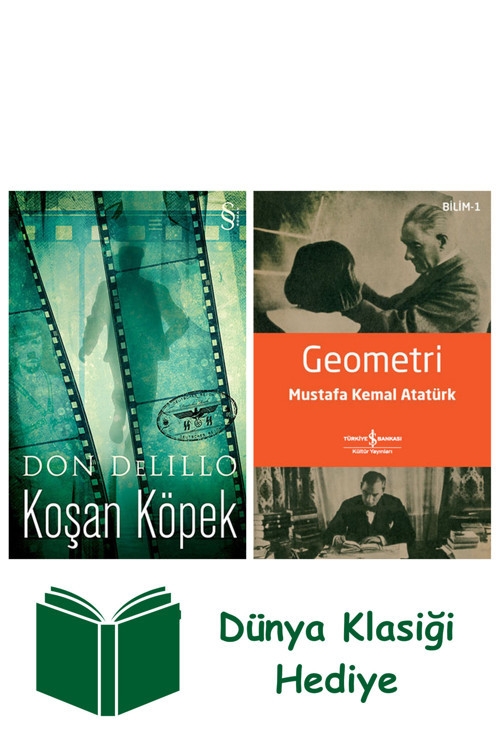 İş Bankası Kültür Yayınları Koşan Köpek + Geometri + Dünya Klasiği Hediye