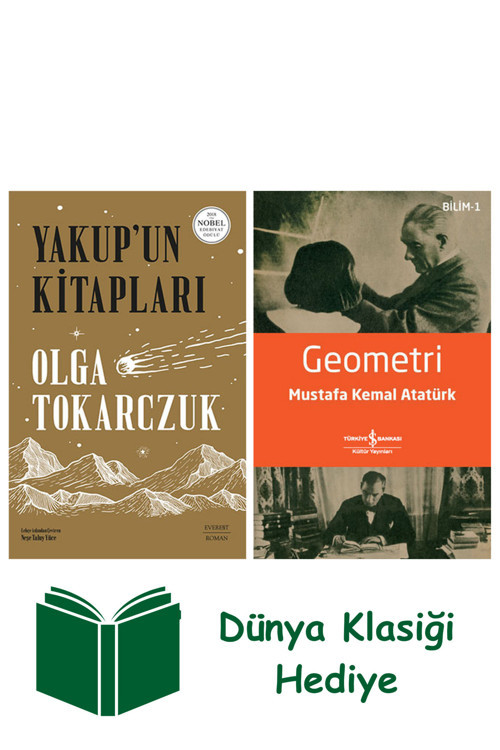 İş Bankası Kültür Yayınları Yakup'Un Kitapları (Ciltli) + Geometri + Dünya Klasiği Hediye