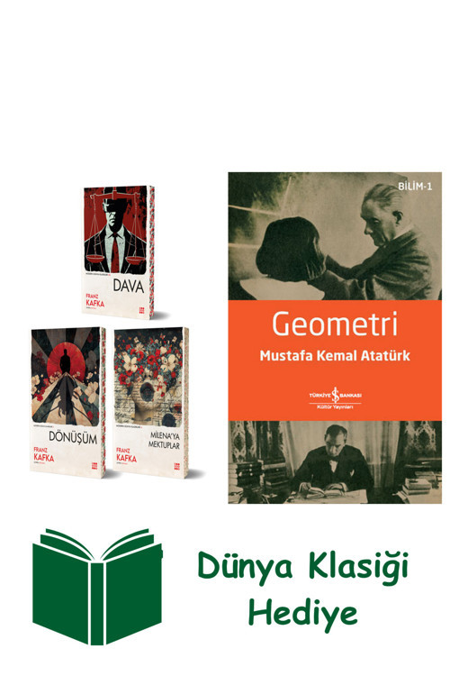 İş Bankası Kültür Yayınları Franz Kafka Seti - 3 Kitap Takım + Geometri + Dünya Klasiği Hediye