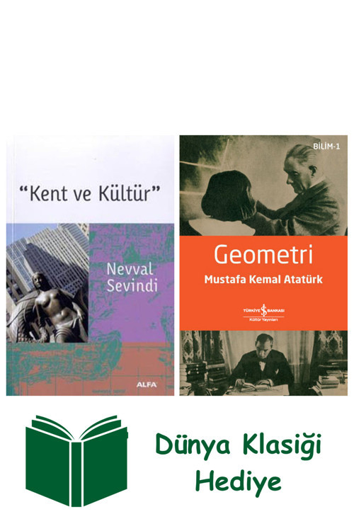 İş Bankası Kültür Yayınları Kent Ve Kültür + Geometri + Dünya Klasiği Hediye