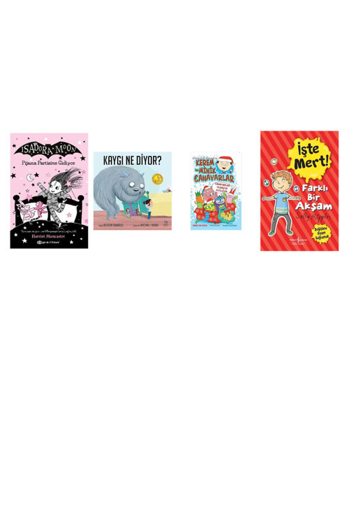 İş Bankası Kültür Yayınları Isadora Moon 10 - Pijama Partisine Gidiyor... +3 Masal Kitabı