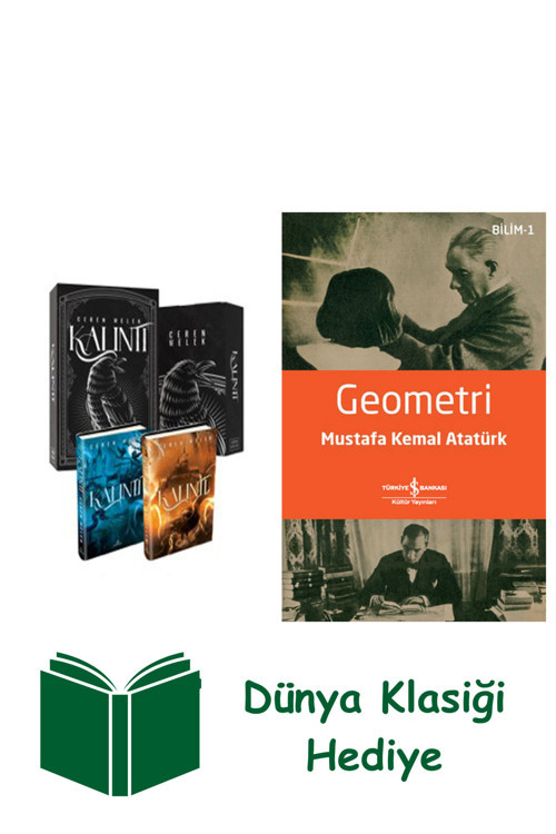 İş Bankası Kültür Yayınları Kalıntı Serisi Seti - 2 Kitap Takım (Ciltli) + Geometri + Dünya Klasiği Hediye
